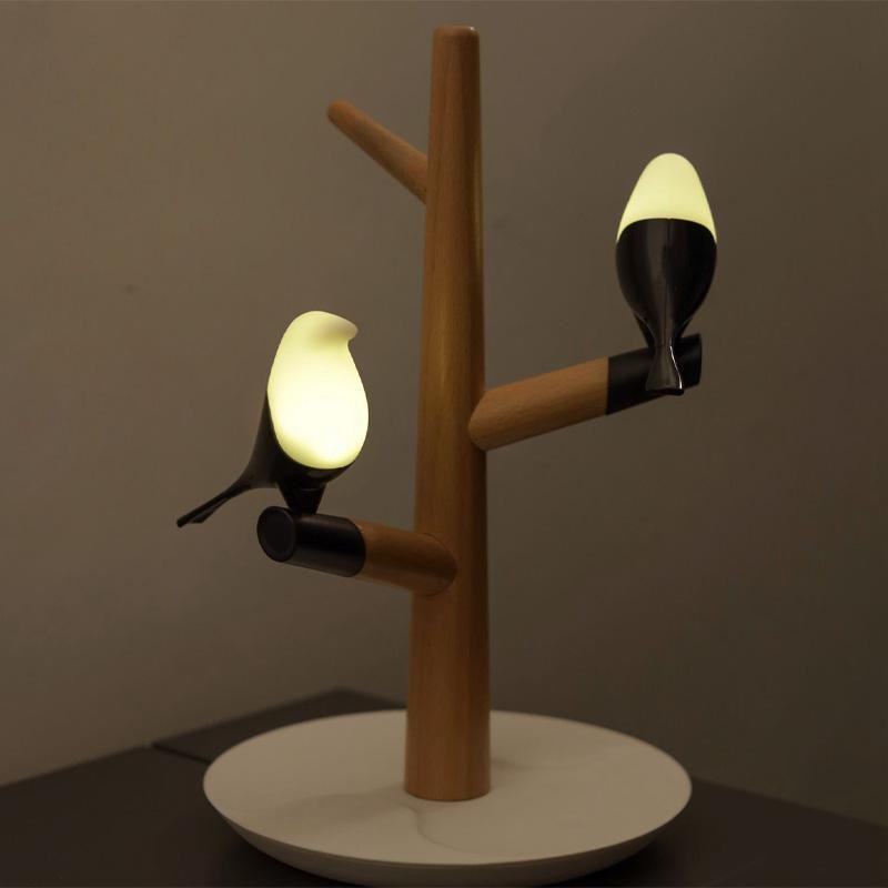 Hometree Lamp, Birds Wireless Charging Bedside Lamp